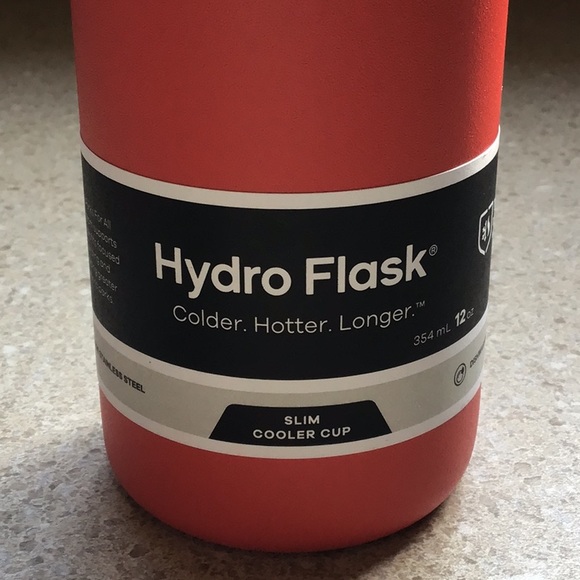 Hydro Flask red Slim Cooler Cup, 12 ounces - new with tags! - Picture 5 of 8